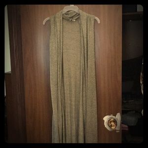 Floor Length vest